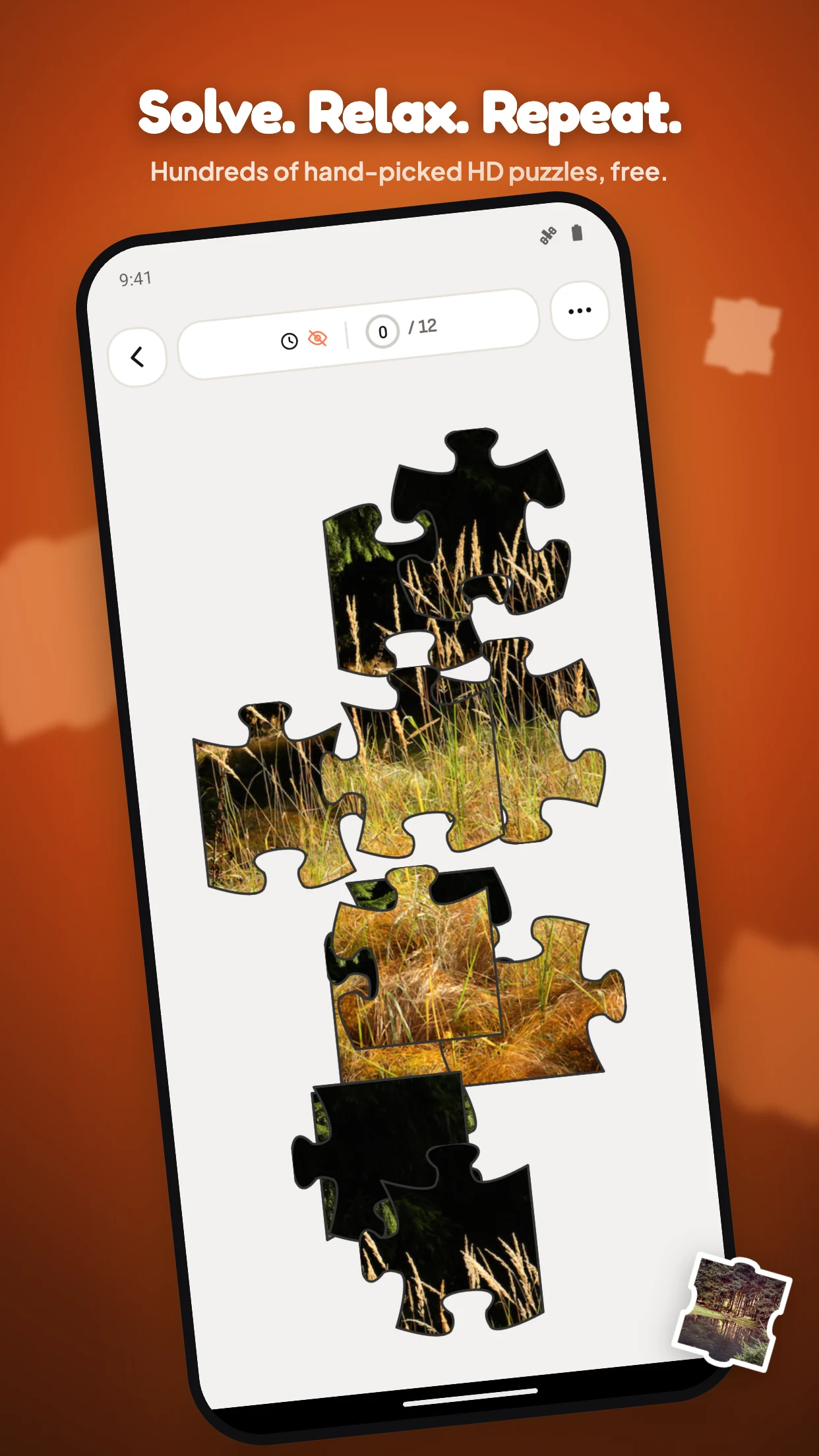 Nature Puzzle screenshot