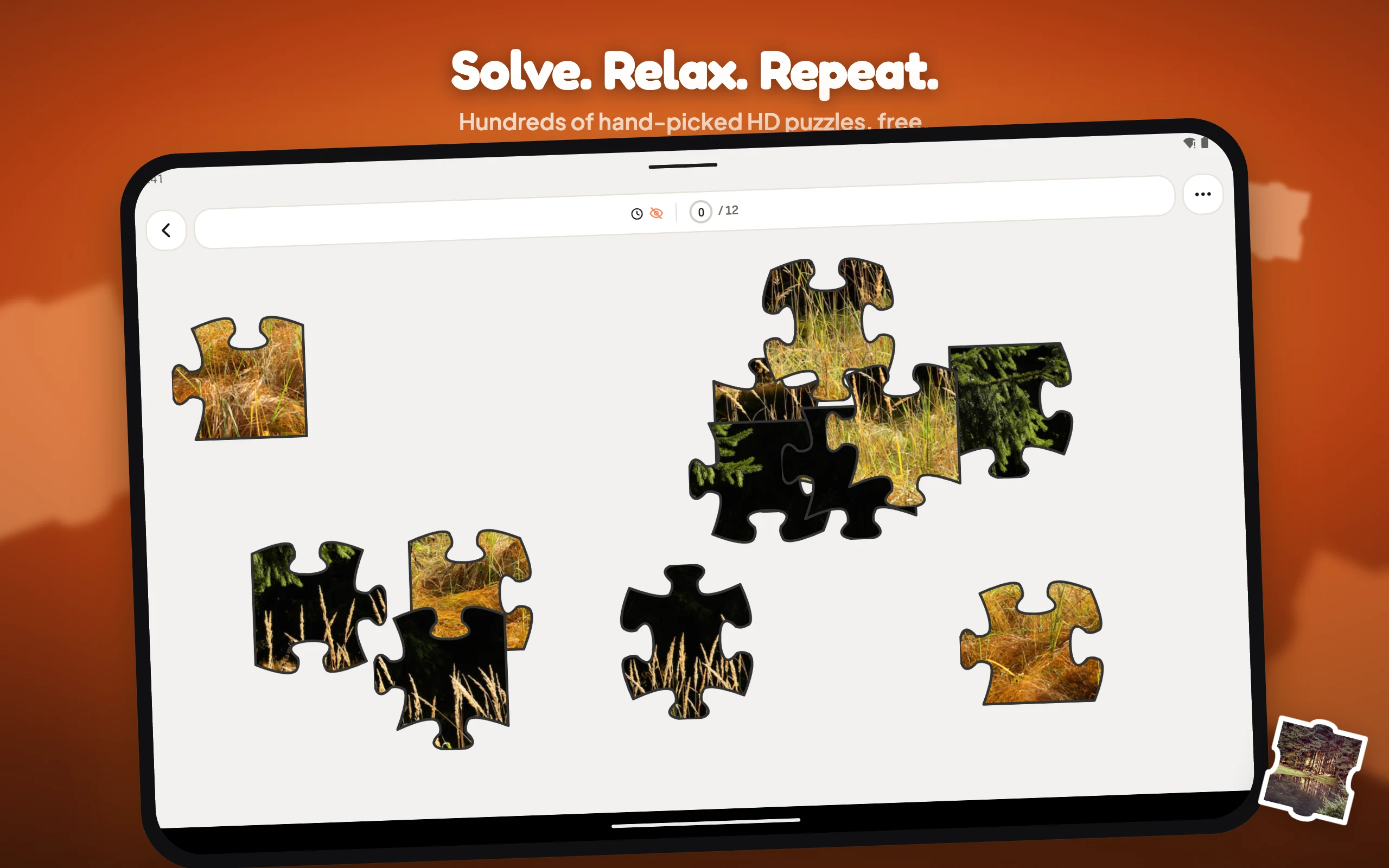 Nature Puzzle screenshot