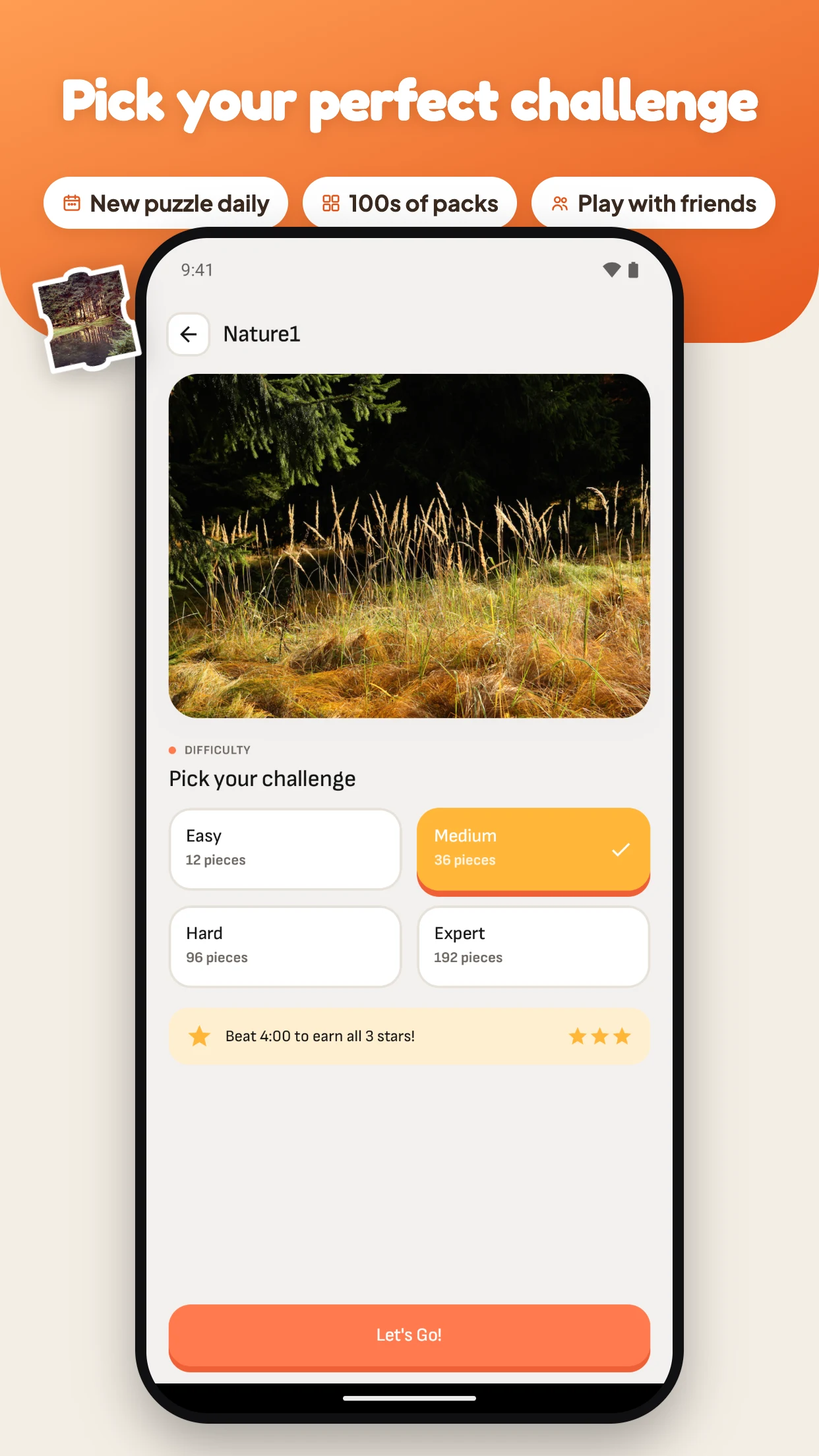 Nature Puzzle screenshot
